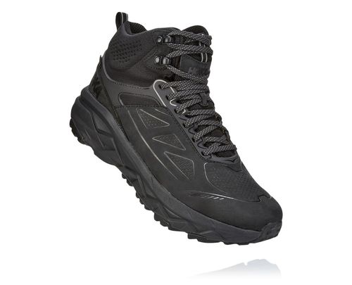 Hoka One One Herre Challenger Mid Gore-tex Gå sko Svart Norge-06DRX